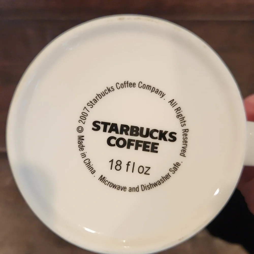 Starbucks Tampa Ceramic Mug 18‎ Oz